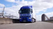 The Renault Trucks Diamond was also driven around the Rotterdam Harbour